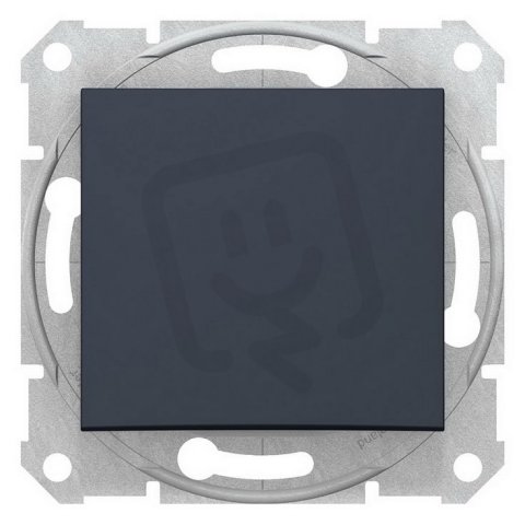 Sedna Střídavé tlačítko, řazení 6, 10A, Grafit SCHNEIDER SDN0420170