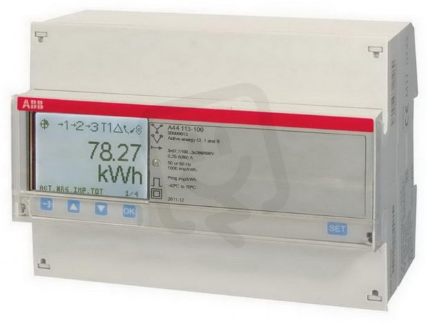 Elektroměr A44 113-100 6 A tř. B M-Bus ABB 2CMA100249R1000
