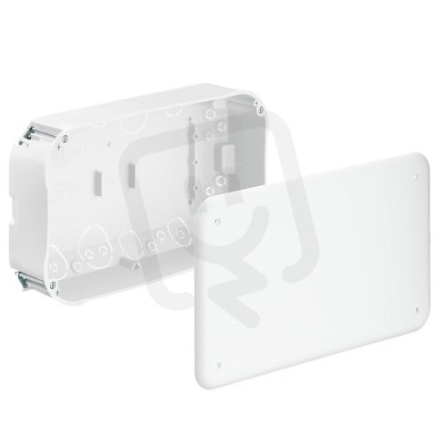 Krabice spojovací bezhalogen 240x140x72mm s víkem, do dutých stěn KAISER 9192-77