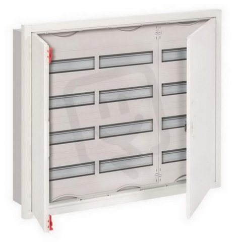 Zapuštěná rozvodnice ABB U43 -144M s dveřmi