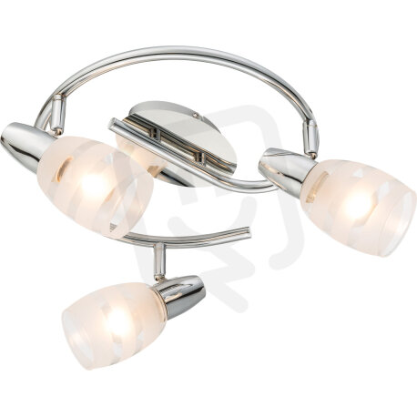 Stropní svítidlo ROY chrom 3xE14, max. 40W 230V GLOBO 54985-3