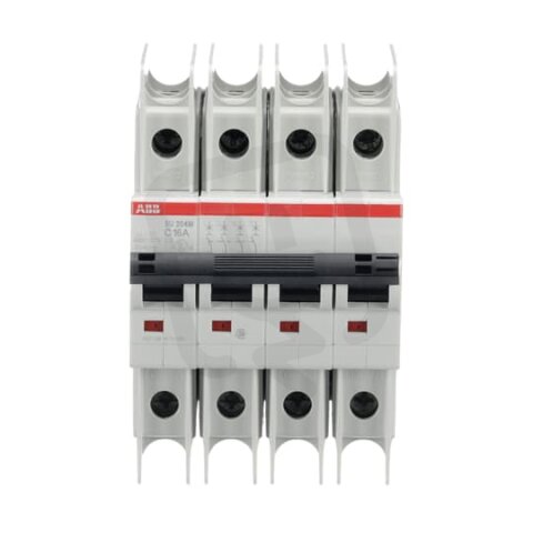 ABB SU204M-C16 jistič char. C 10kA 16A 4P  dle UL489 a CSA 22.2 No. 5