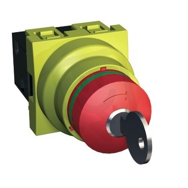 Tlačítko nouzové na klíč řazení 1, 10A SCHNEIDER ALB45032