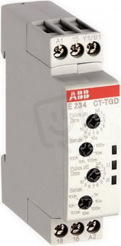 Časové relé CT-TGD.12 Jednofunkční Generátor pulsů 1 c/o ABB 1SVR500160R0000