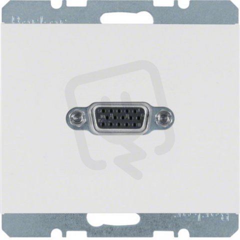 Zásuvka VGA, K.1, bílá lesk BERKER 3315407009