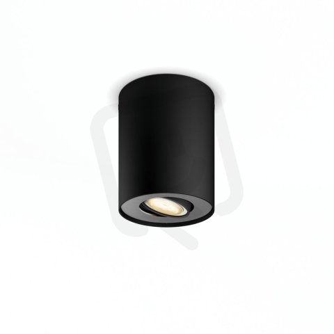 PILLAR single spot černá 1x20W 230V PHILIPS 5633030PN