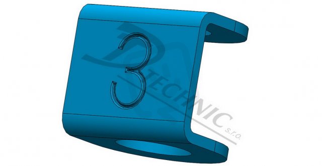 Štítek č.6 Štítek k označení svodu DT TECHNIC 1041906