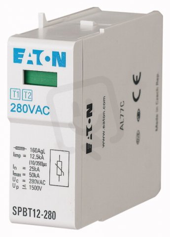 Eaton 167341 Modul 280V AC, 12,5kA pro svodič SPBT12 (T1+T2, B+C) SPBT12-280
