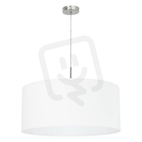 Závěsné svítidlo PASTERI d530 matný nik/bílá 60W IP20 EGLO 31575