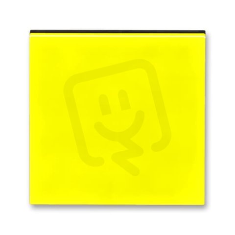 Kryt stmívače s krátkocestným ovl. 3299H-A00100 64 žlutá/kouřová černá Levit ABB