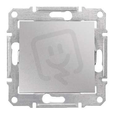 Sedna Spínač jednopólový, řazení 1, Aluminium SCHNEIDER SDN0100160