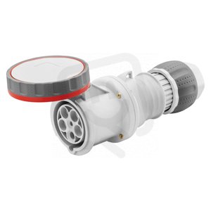 Gewiss GW62060H  Spojka mobilní přímá, 3pól.+E 125A 400V 6H IP67