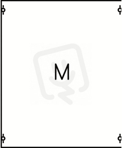 2M0A -montážní modul 500x600mm s krytem