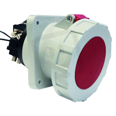 Zásuvka vestavná 125A 5p 400V IP67 6h BALS 12025