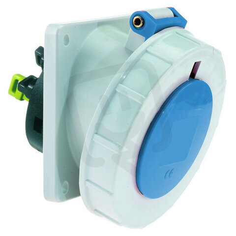 Zásuvka vestavná 16A 3p 230V IP67 6h Quick-Connect BALS 12809