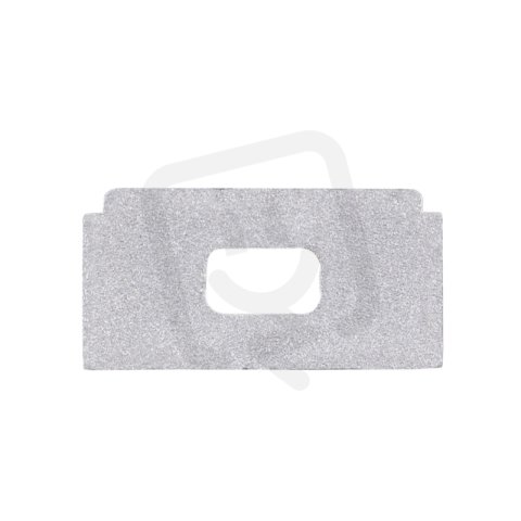 Koncovka pro PG2 s otvorem, stříbrná barva, 1ks MCLED ML-762.001.74.1