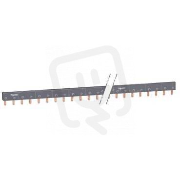 Schneider A9XPH257 Propojovací lišta 2P 100A 1m