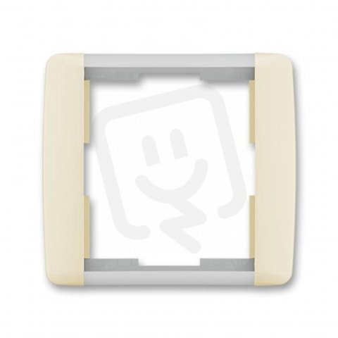 ELEMENT Jednorámeček slonová kost/led. bílá ABB 3901E-A00110 21