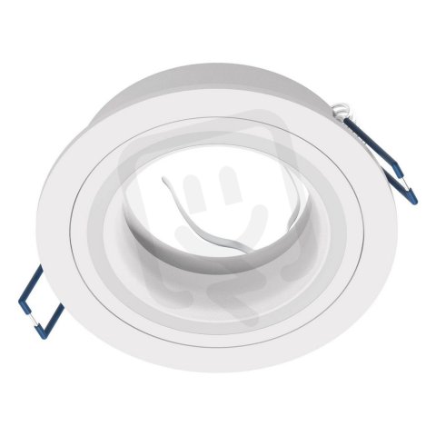 Zápustné svítidlo CAROSSO 1xGU10 d93 bílá 1X35W EGLO 900816