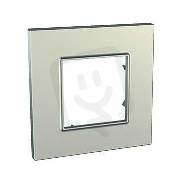 Unica Quadro Krycí rámeček jednonásobný, Titanium SCHNEIDER MGU6.702.57