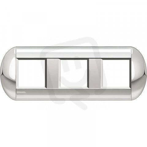 Legrand LNB4802M3CR BT LLT Rámeček OVÁL. 2+2+2M CHROM