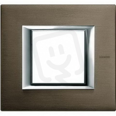 Legrand HA4802BR BTAX RÁMEČEK 2M BRONZ BROUŠENÝ