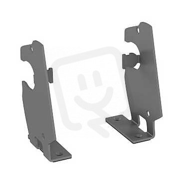 Schneider ISM20751 Stop end/desk fixing, right, grey, záslepka