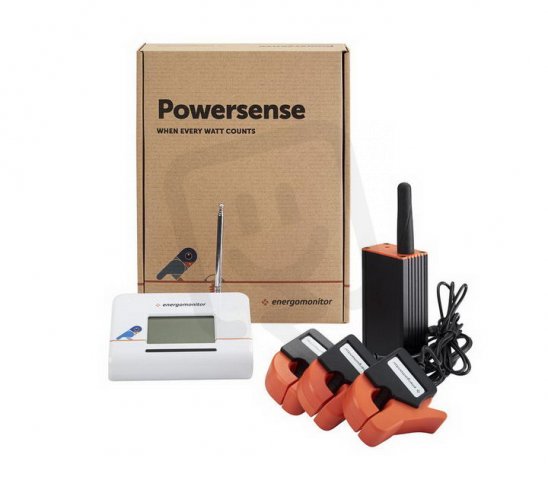 Energomonitor 600878 Základní sada Powersense - 3xkleš,12mm,80A