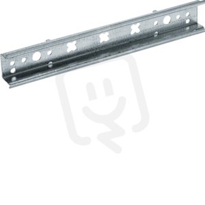 Zkrácená lišta DIN 35x15 mm, 1 pole, 216 mm, 25 ks HAGER UZ01B7