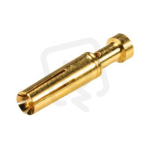 Kontaktní dutinka pozlacená 4mm2 pro revos BASIC, MOT WIELAND 02.123.7401.0