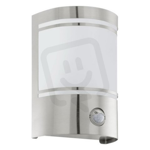 Nástěnné svítidlo CERNO SENSOR nerezová ocel/satén 40W IP44 EGLO 30192