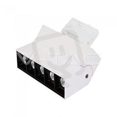 12W LED Linear Trackight SAMSUNG CHIP White Body 4000K, VT-416 V-TAC SKU20004