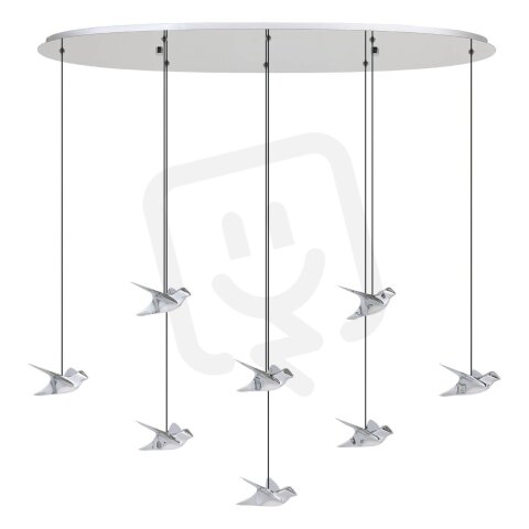 Závěsné svítidlo PARATEBUENO 1 LED chrom 33,6W EGLO 390401