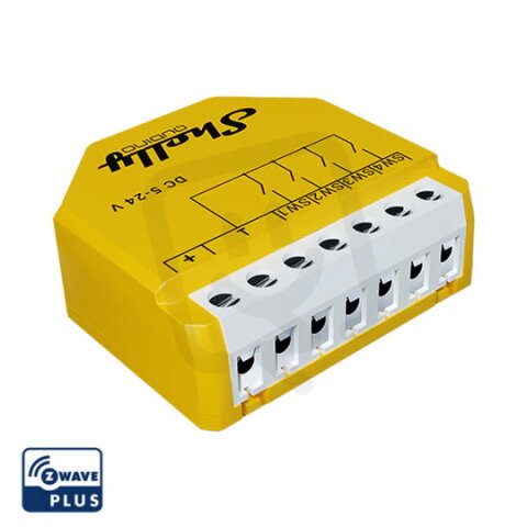 Spínací modul Shelly Wave i4 DC 5-25V DC, 4 vstupy, Z-Wave.
