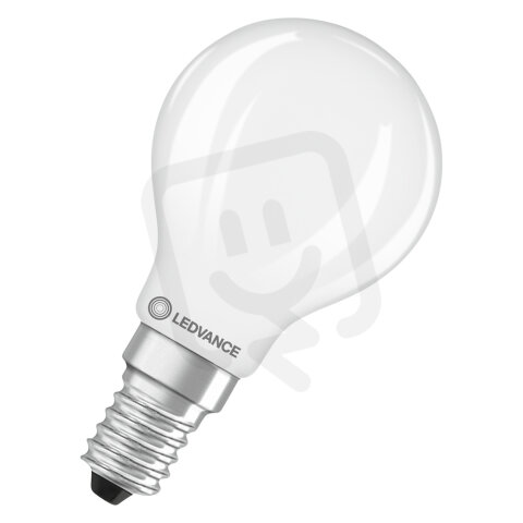 Světelný zdroj LED CLASSIC P V 4.2W 827 Frosted E14 LEDVANCE 4099854482380