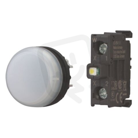 M22-L-W-LEDC-BVP Signálka, zapuštěná, 12
