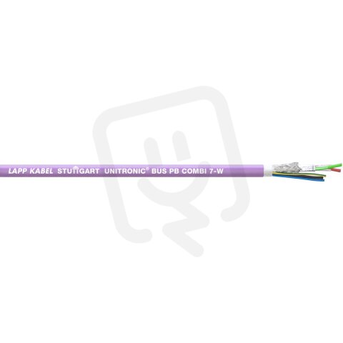 Sběrnicový kabel UNITRONIC BUS PB COMBI 7-W 1X2X0,64+3X1 LAPP 2170225