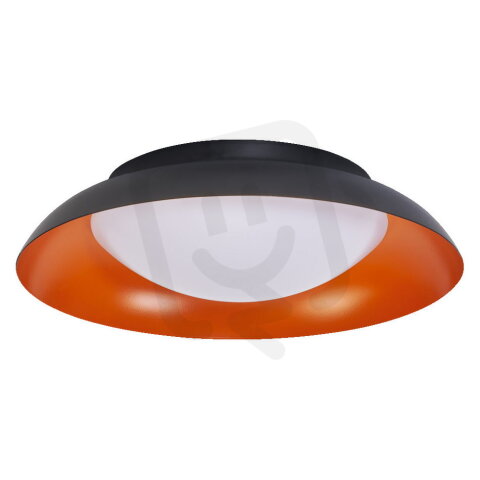 Orbis Plate 310MM 19W 830 Click DIM Black and Orange OSRAM 4099854449888