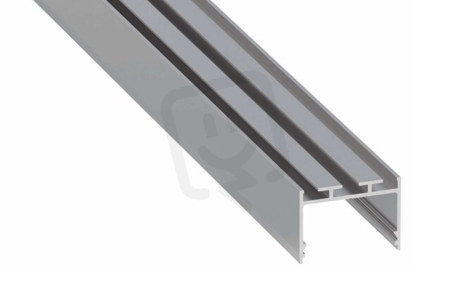 Přisazený/závěsný AL profil AL-PROFIL ALBA RAW NONANODIZED 2M GREENLUX GXLP2117