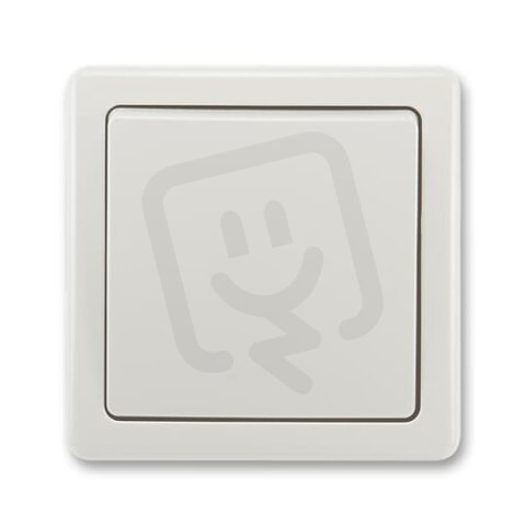 ABB Swing Spínač kompletní ř.1 10AX 250 Vstř. světle šedá BLISTR 3557G-01340 S1W