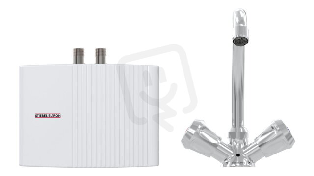 Malý průtokový ohřívač vody STIEBEL ELTRON, EIL 3 Trend + UT, 3,5 kW/230V, bílá