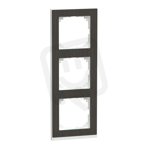 Krycí rámeček, Merten M-Pure Decor, trojnásobný, Oak SCHNEIDER MEG4030-3674