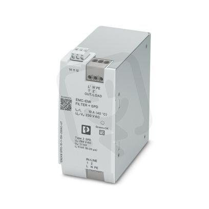 EMC filtr přístroj přepěťové ochrany SFP2-1S-1-10A-230AC-UT 1292416