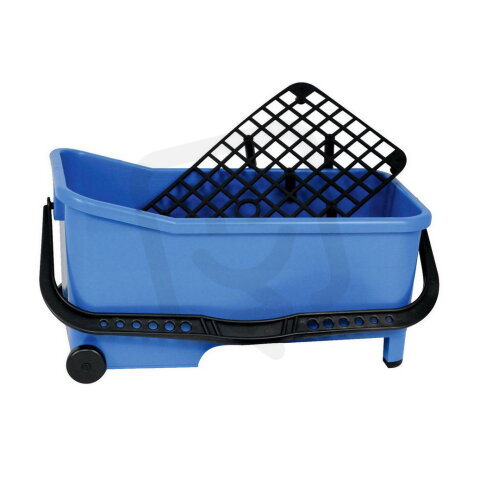 Kbelík obdélníkový + mřížka + kolečka 16 l KUBALA Z1520