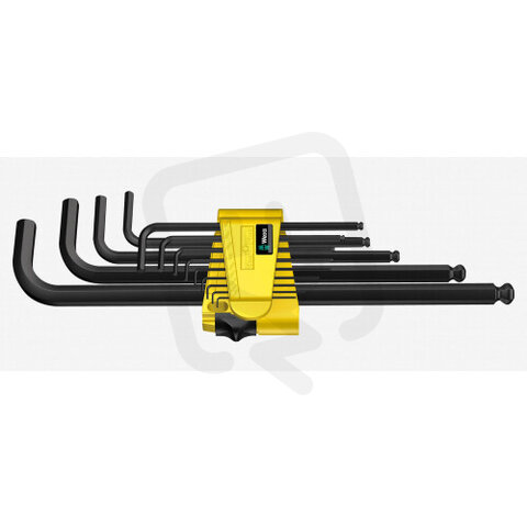 Sada 9ks zástrčných klíčů imbus Hex-Plus 950 PKL/13 SZ N WR 021728