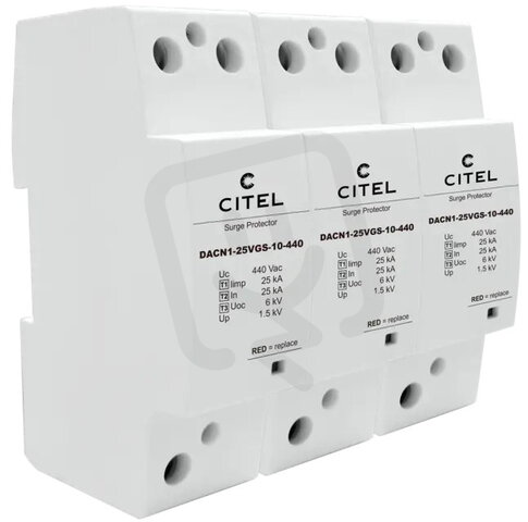 Přepěťová ochrana DACN1-25VGS-30-440 Typ 1+2+3, CITEL 29223022