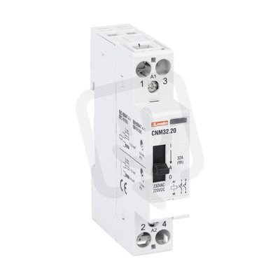 Lovato CNM3220220 Instalační stykač 32A 2Z 220/230V AC s manuálním ovládáním