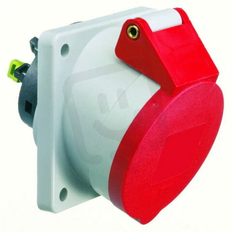 Zásuvka vestavná 16A 5p 400V IP44 6h Quick-Connect BALS 12741