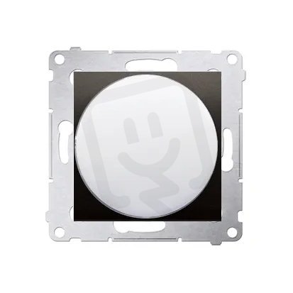 Signalizační a orientační osvětlení s LED, světlo bílé., 230V, hnědá matná