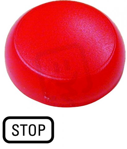 Eaton M22-XL-R-GB0 Čočky pro signálky, plochá, STOP, červená